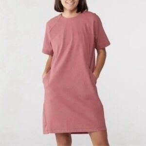 Arc'teryx Womens Momenta Relaxed Fit Shift Dress Dusty Pink Size XL Gorpcore
